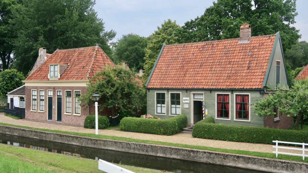 The Zuiderzee Museum in Enkhuizen is an inside and outside museum